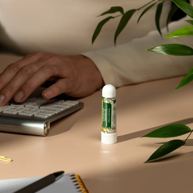 Nobilis Tilia Inhalation Stick To Support Concentration nosni inhalator 1 kos
