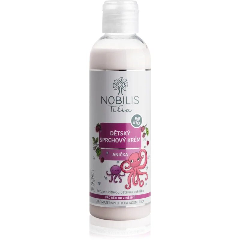 Nobilis Tilia Kids' Care Anička krema za prhanje za otroke 200 ml