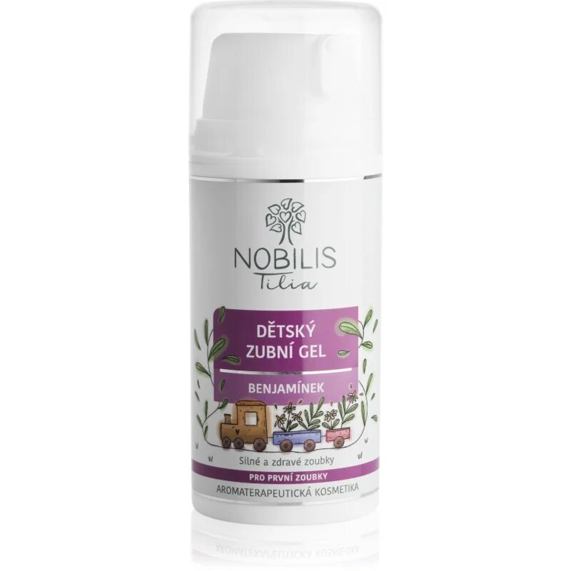 Nobilis Tilia Kids' Care Benjamínek otroški gel za zobe z ognjičem 100 ml