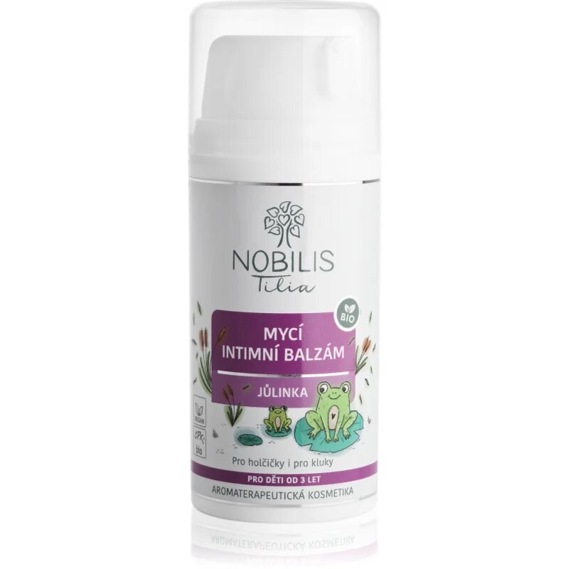 Nobilis Tilia Kids' Care Jůlinka balzam za umivanje za intimne predele 100 ml