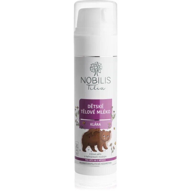 Nobilis Tilia Kids' Care Klára hranilni in vlažilni losjon za telo s kamilico 200 ml