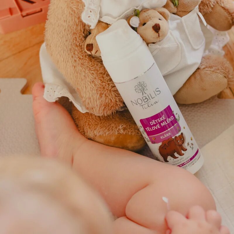 Nobilis Tilia Kids' Care Klára hranilni in vlažilni losjon za telo s kamilico 200 ml