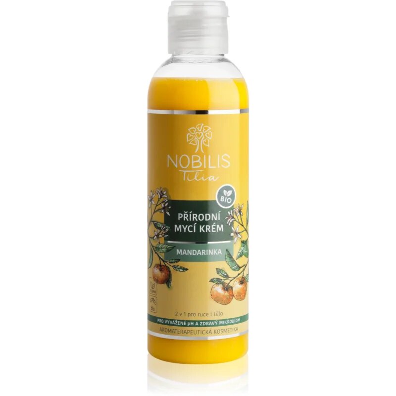 Nobilis Tilia Natural Cleansing Cream negovalna krema za umivanje dišave 200 ml