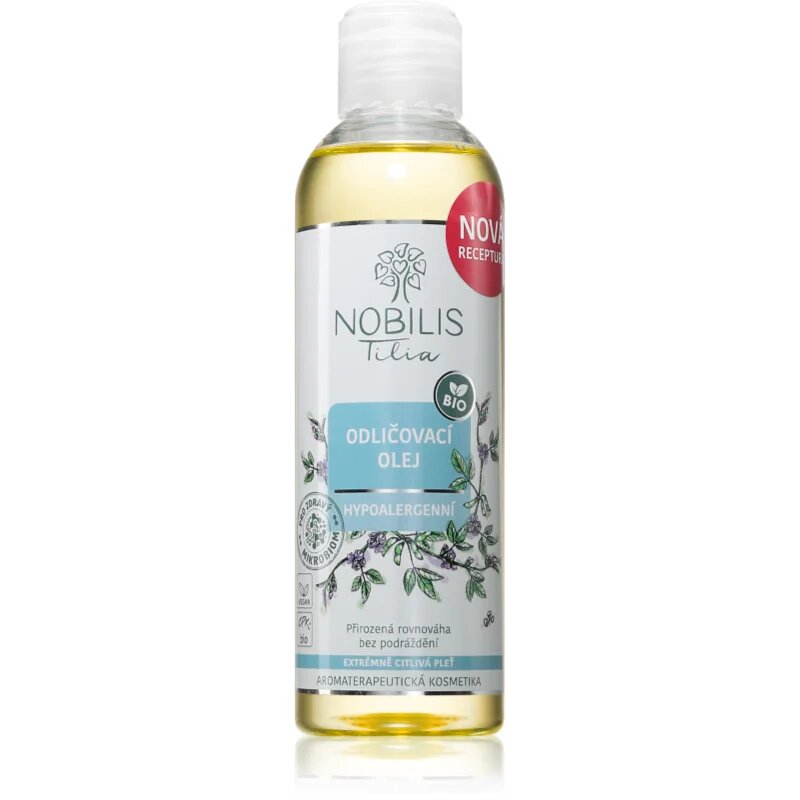 Nobilis Tilia Odličovací Olej Hypoalergenní olje za odstranjevanje ličil 200 ml