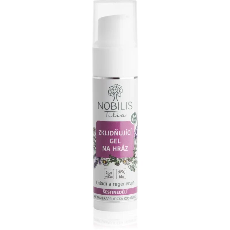 Nobilis Tilia Pregnancy & Maternity pomirjajoči gel za masažo presredka 15 ml