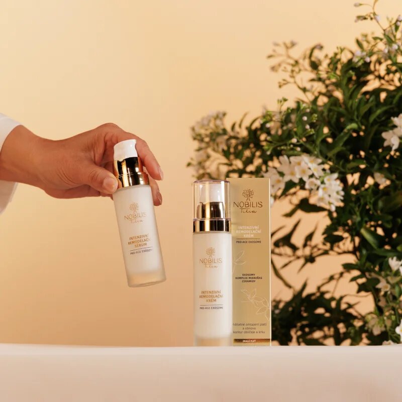 Nobilis Tilia Pro-Age Exosome Intensive Remodelling Serum serum za preoblikovanje obraza za učvrstitev obraza 30 ml
