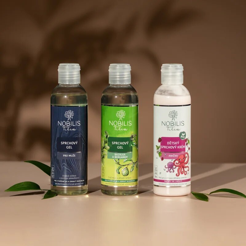 Nobilis Tilia Shower Gel gel za prhanje za pomirjanje 200 ml