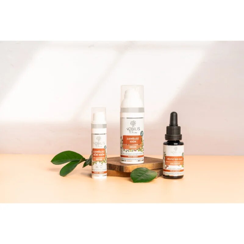 Nobilis Tilia Zjemňující Krém Argan regeneracijska in vlažilna krema z gladilnim učinkom 50 ml