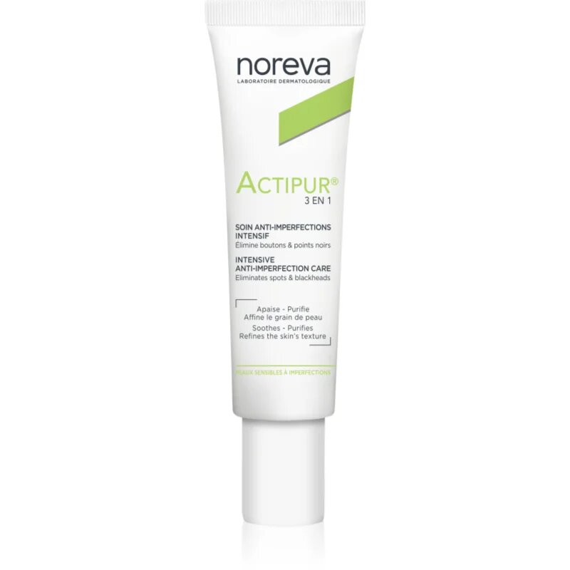 Noreva Actipur 3-in-1 Anti-Blemish Care nega za obraz proti nepravilnostim na aknasti koži 30 ml