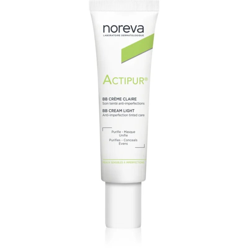 Noreva Actipur BB cream BB krema odtenek Light/Claire 30 ml