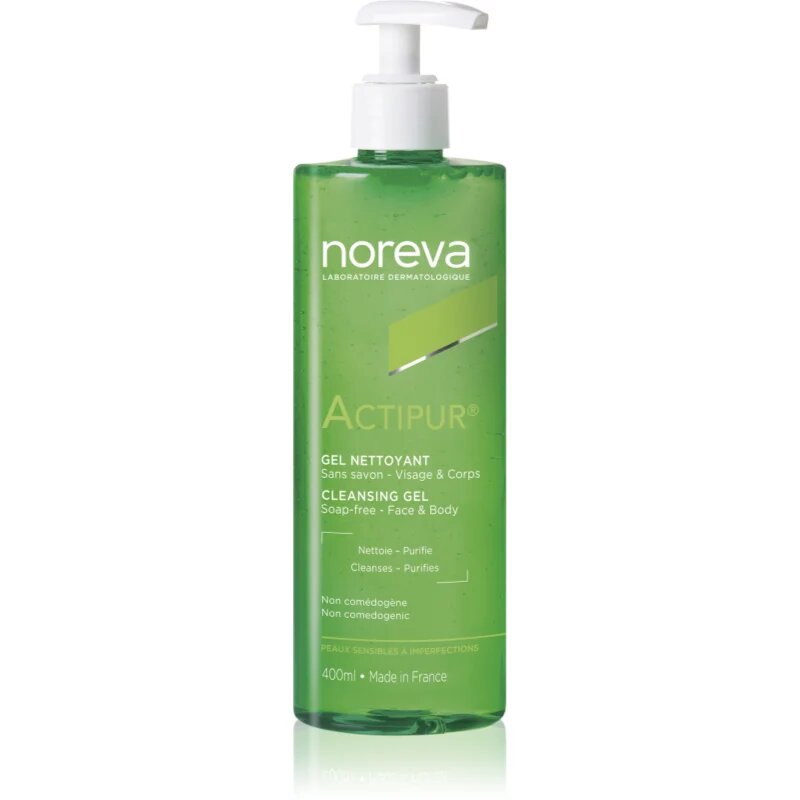 Noreva Actipur Dermo-Cleansing Gel nežni čistilni gel za občutljivo kožo 400 ml