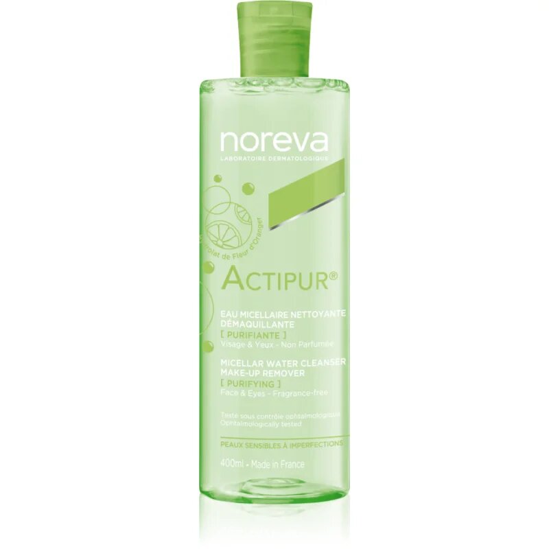 Noreva Actipur Micellar Water Cleanser micelarna voda za odstranjevanje ličil 400 ml