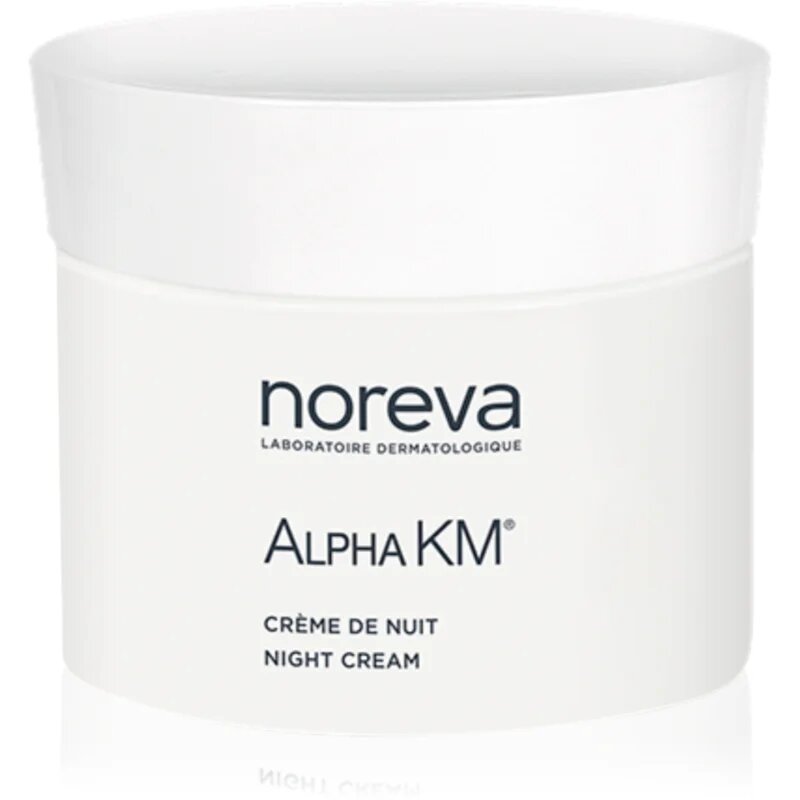 Noreva Alpha KM Night Cream vlažilna nočna krema proti gubam 50 ml