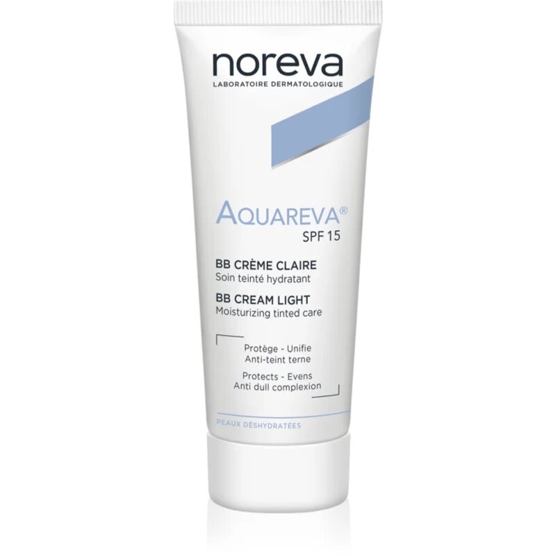 Noreva Aquareva BB Cream vlažilna BB krema SPF 15 Light 40 ml