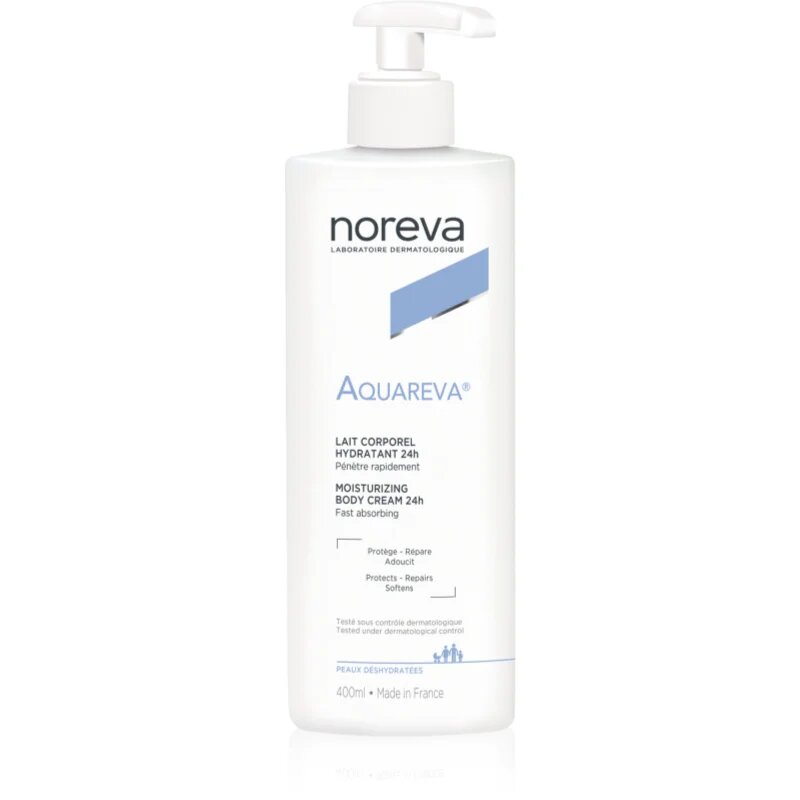 Noreva Aquareva Moisturizing Body Cream 24h hranilni in vlažilni losjon za telo 400 ml