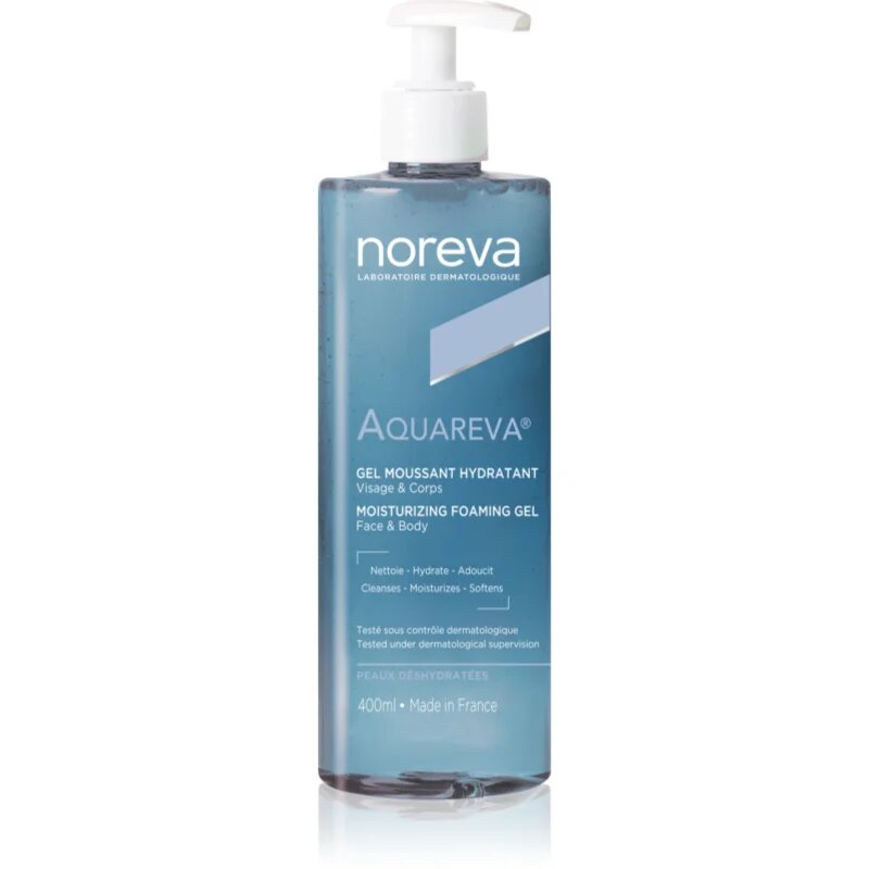 Noreva Aquareva Moisturizing Foaming Gel čistilni penasti gel 400 ml