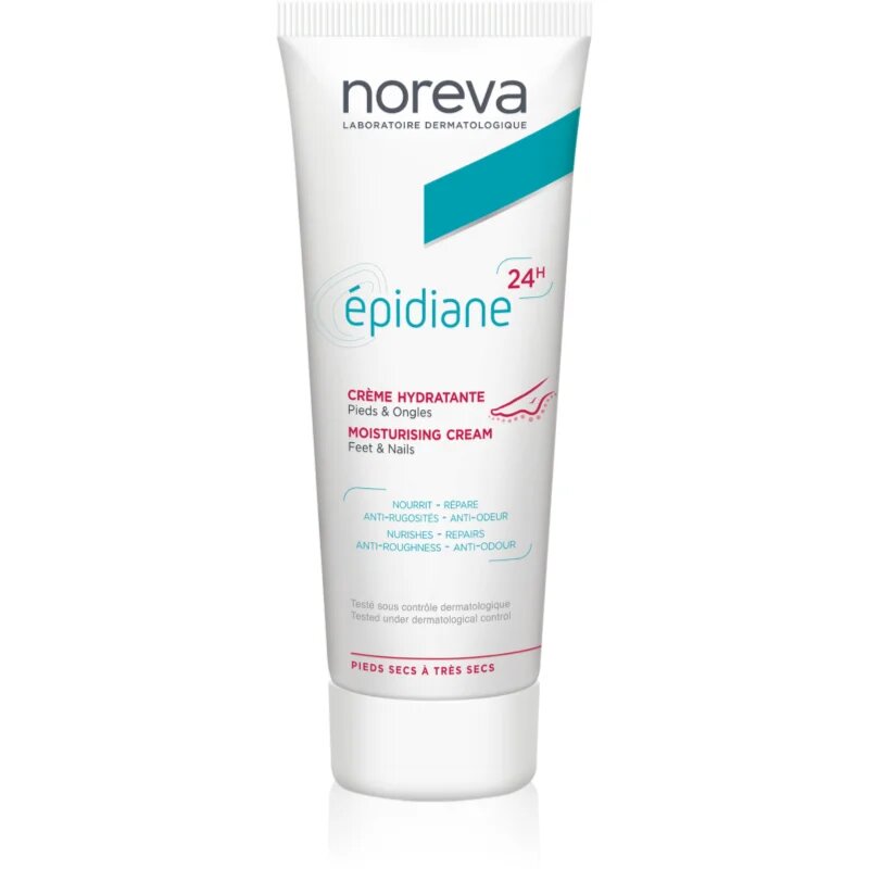Noreva Épidiane Moisturizing Cream globinsko vlažilna krema za stopala 125 ml
