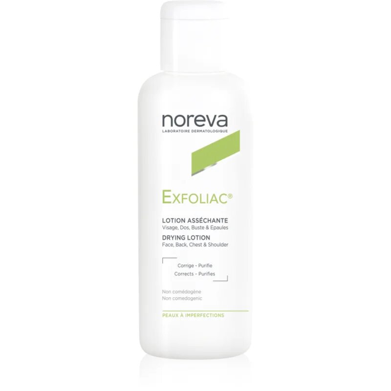 Noreva Exfoliac Drying Lotion lokalna nega proti aknam 125 ml
