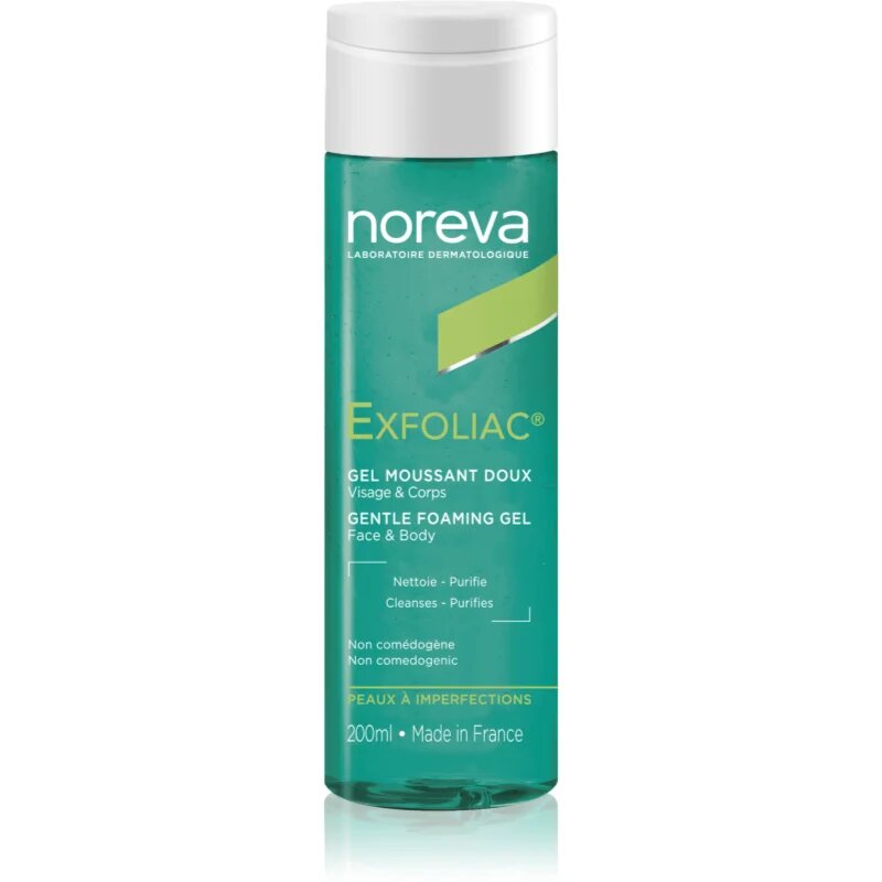 Noreva Exfoliac Gentle Foaming Gel nežni penasti gel za problematično kožo 200 ml