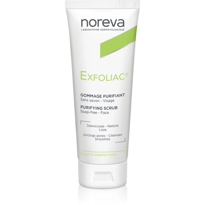 Noreva Exfoliac Purifying Scrub čistilni piling za problematično kožo 50 ml