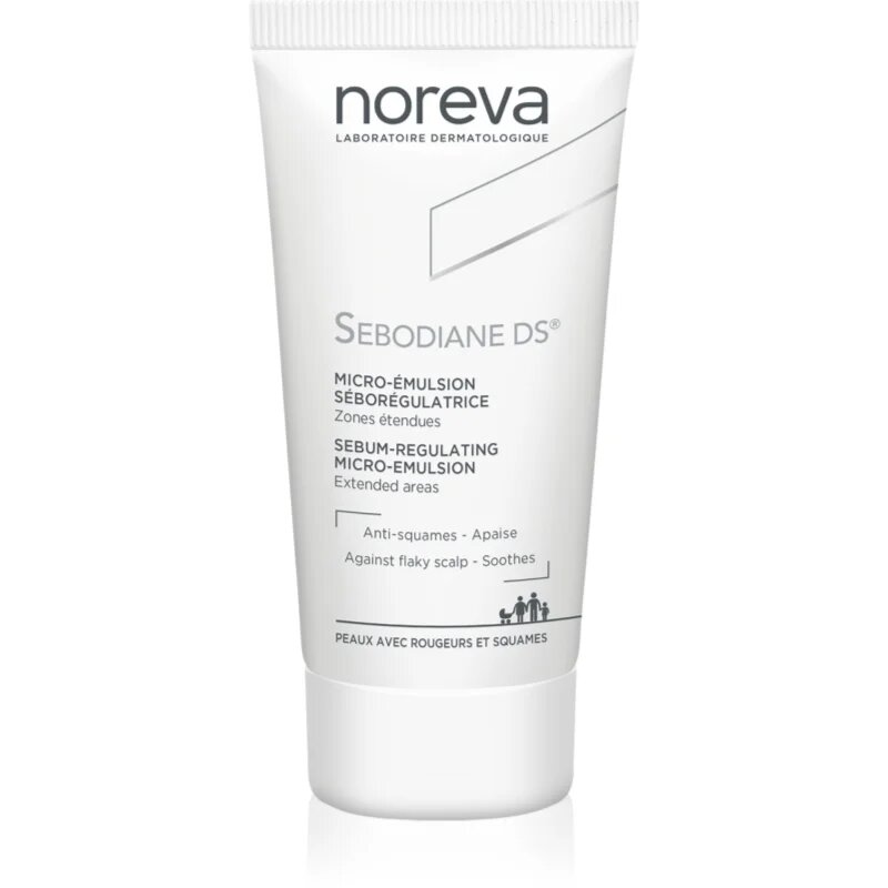 Noreva Sebodiane DS Sebum-Regulating Micro-Emulsion Pomirjajoča emulzija za občutljivo kožo 30 ml