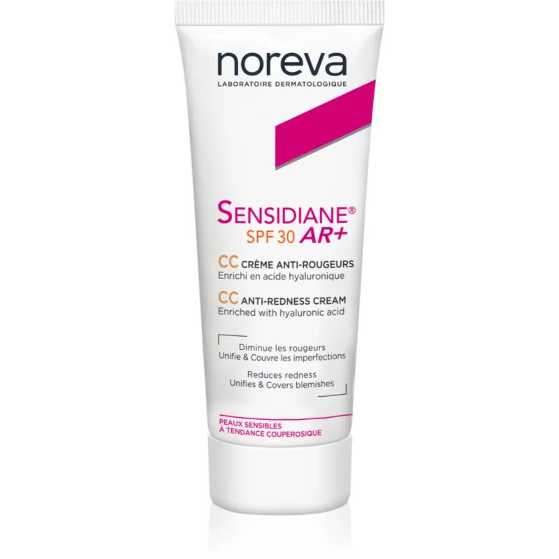 Noreva Sensidiane AR+ CC Cream CC krema proti rdečici na obrazu SPF 30 40 ml