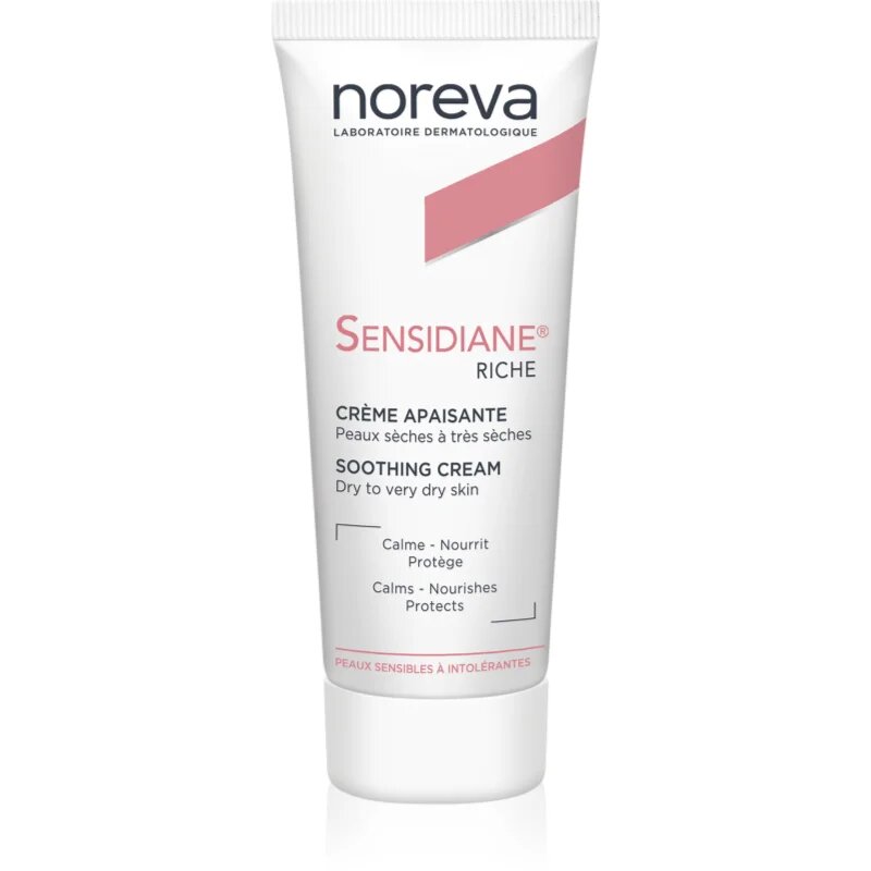 Noreva Sensidiane Rich Soothing Cream hranilna in pomirjevalna krema za kožo obraza 40 ml