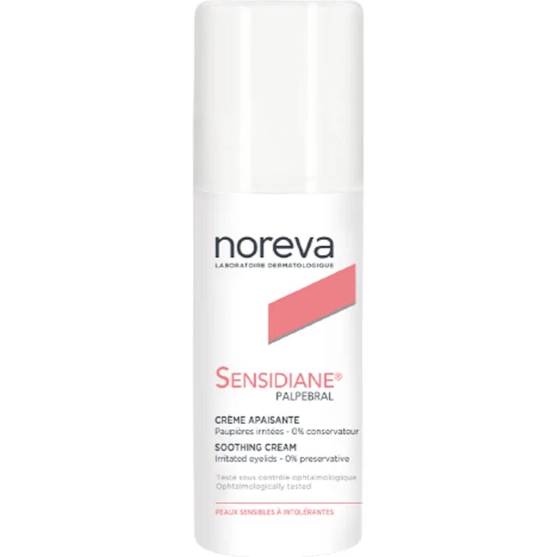 Noreva Sensidiane Soothing Eyelid Care pomirjevalna nega za predel okoli oči 20 ml