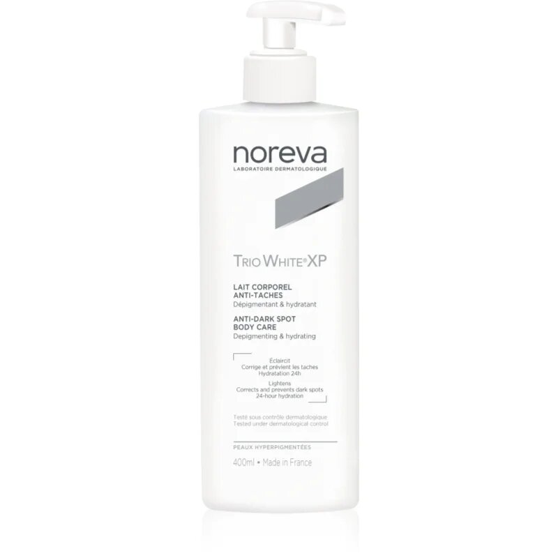 Noreva Trio White XP Anti-Dark Spot Body Care losjon za telo proti pigmentnim madežem 400 ml