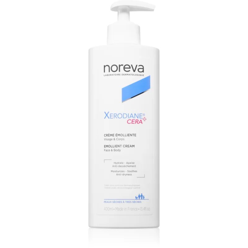 Noreva Xerodiane® Cera Emollient Cream hranilna krema za zelo suho kožo 400 ml