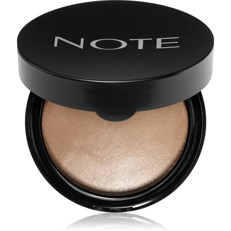 Note Cosmetique Baked Powder posvetlitveni pečeni puder odtenek 02 Honey Warm 10 g
