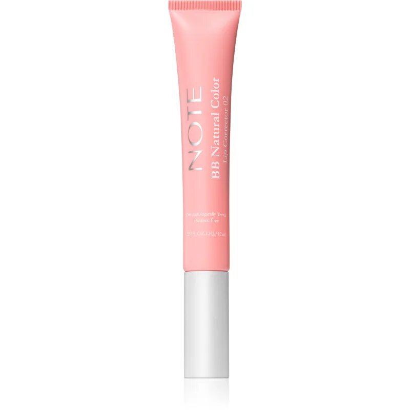 Note Cosmetique BB Natural Color negovalni sijaj za ustnice odtenek 02 12 ml