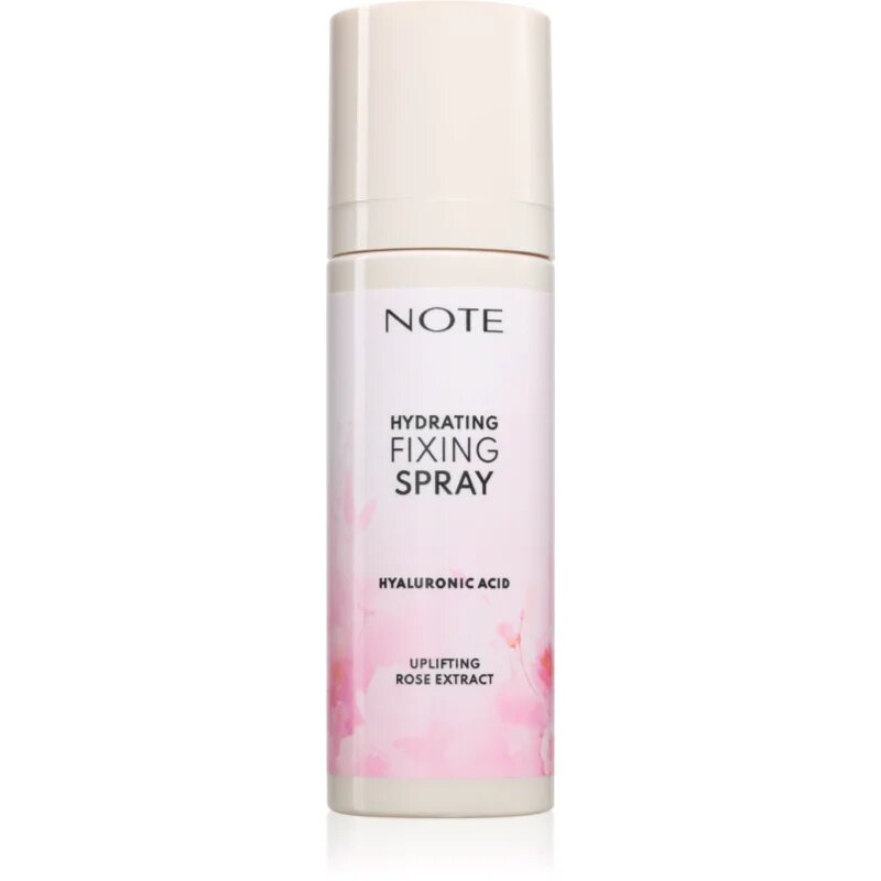 Note Cosmetique Hydrating Fixing Spray pršilo za fiksiranje make-upa z vlažilnim učinkom vrsta Rose 100 ml