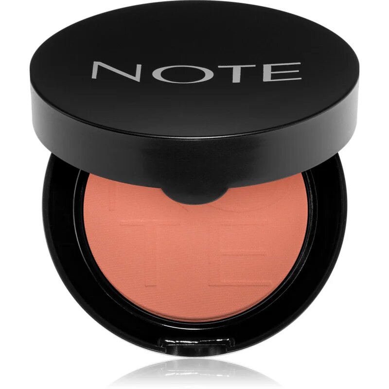 Note Cosmetique Luminous Silk rdečilo v prahu 04 Soft Peach 5.5 g