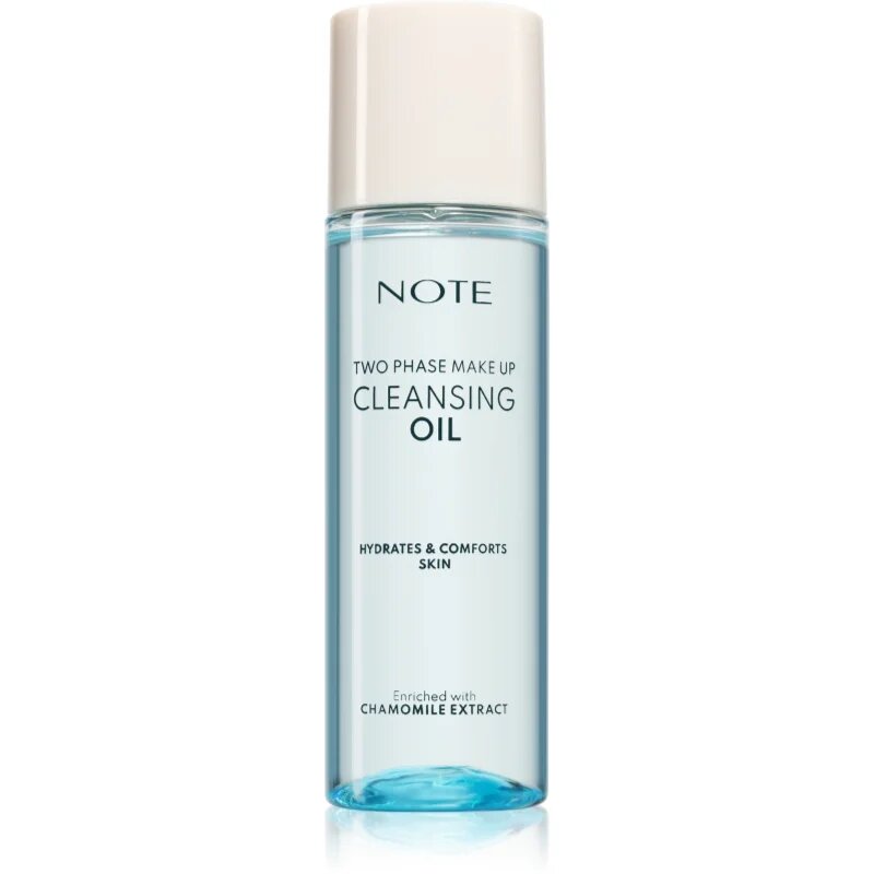 Note Cosmetique Two Phase Cleansing Oil dvofazni odstranjevalec vodoodpornih ličil za oči in ustnice 100 ml