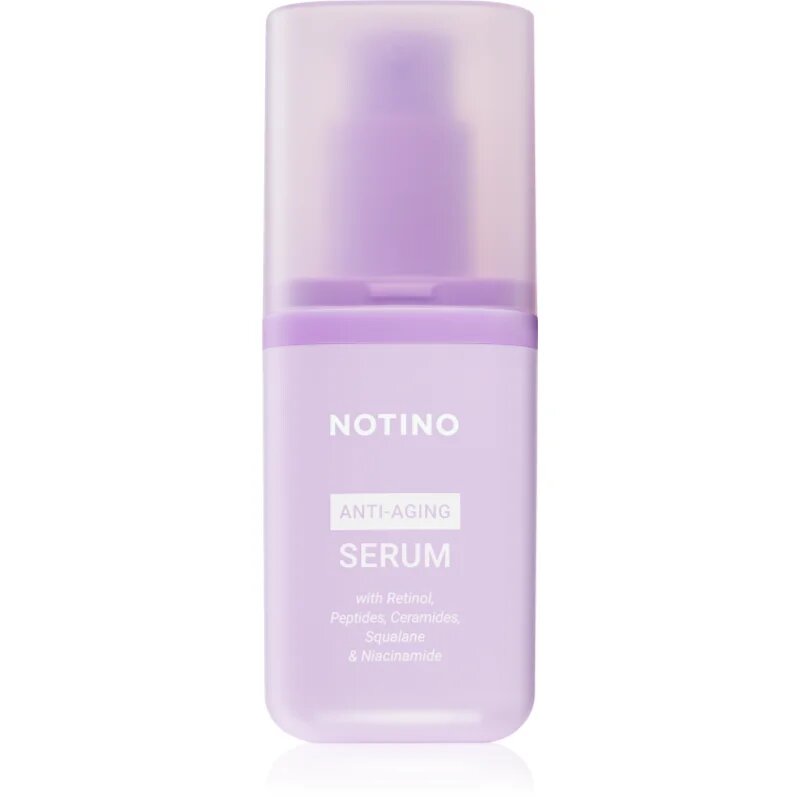 Notino Anti-Aging Serum with Retinol Peptides Ceramides Squalane & Niacinamide serum proti gubam z retinolom 30 ml