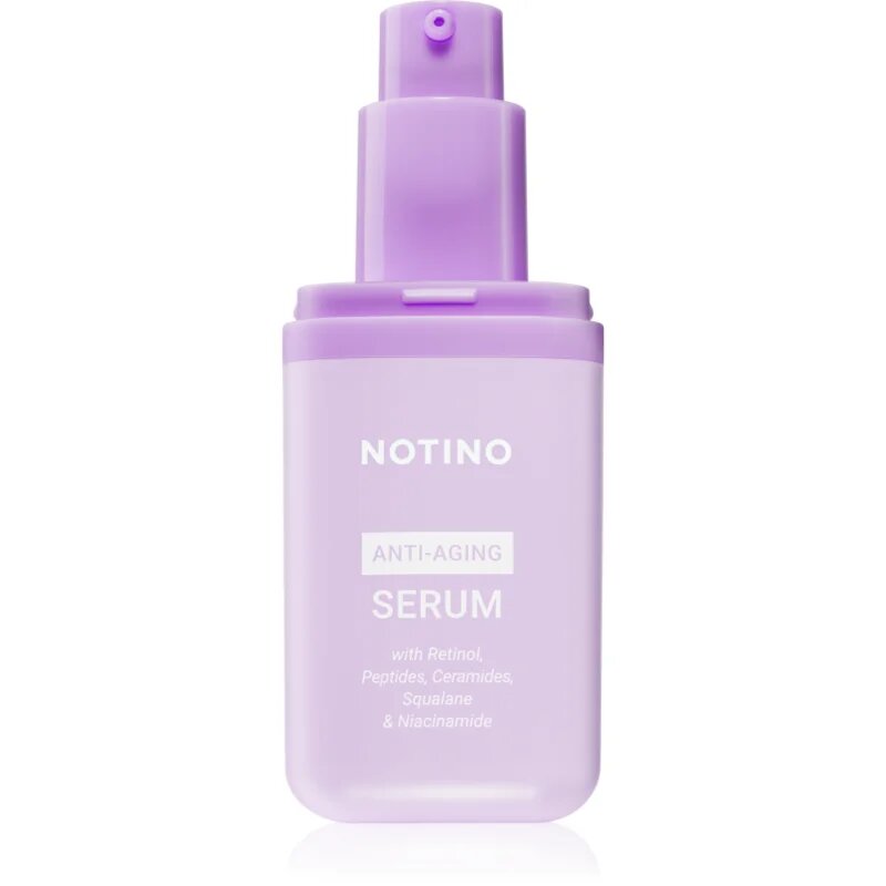 Notino Anti-Aging Serum with Retinol Peptides Ceramides Squalane & Niacinamide serum proti gubam z retinolom 30 ml