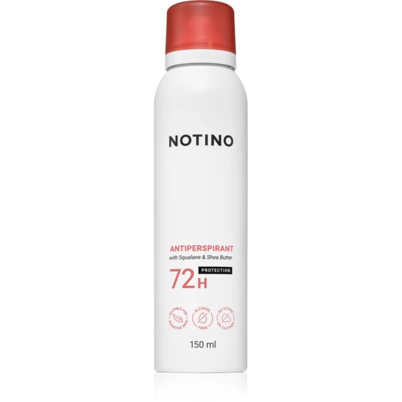 Notino Antiperspirant 72h with Squalane & Shea Butter antiperspirant pršilo za ženske 150 ml