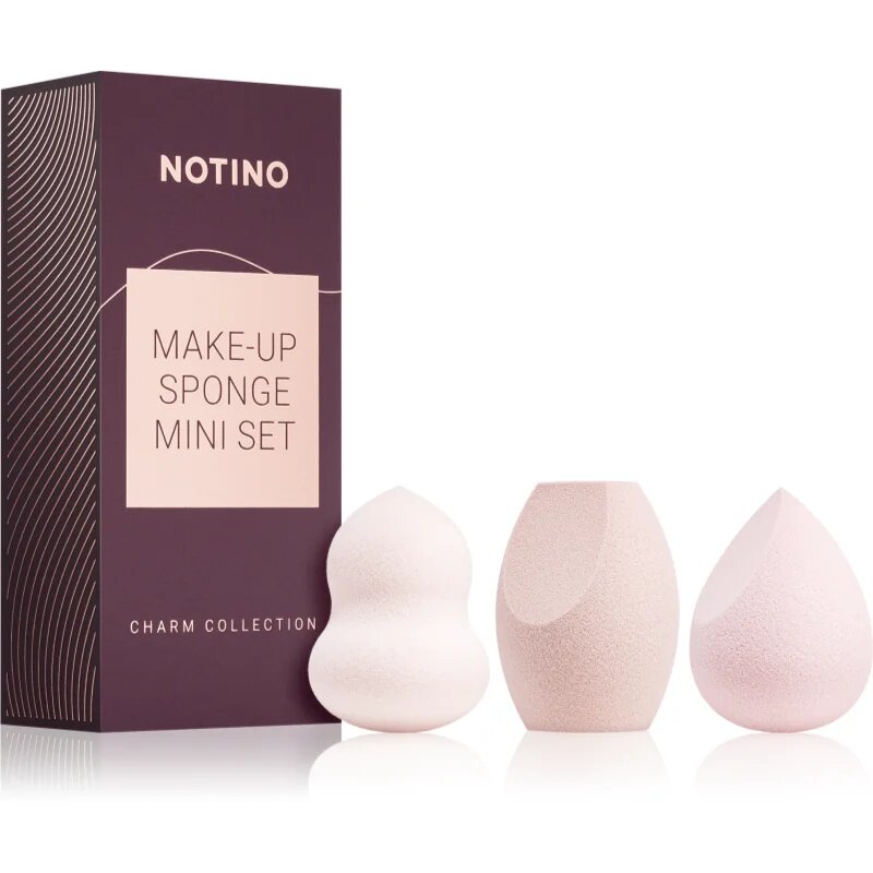 Notino Charm Collection Mini make-up sponge set set mini gobic za tekoči puder