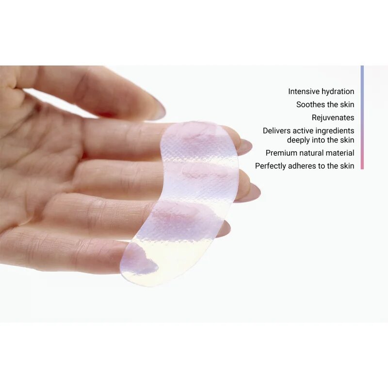 Notino Clarifying Bio-Cellulose Eye Patches Set with Niacinamide and Centella Asiatica maska za posvetlitev za predel okoli oči