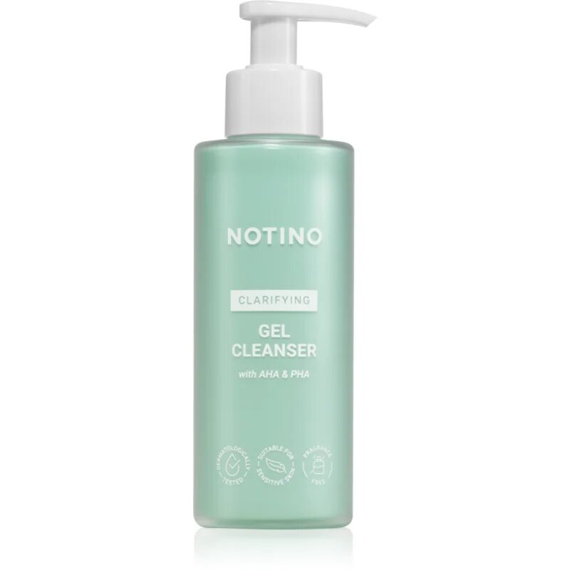 Notino Clarifying Gel Cleanser with AHA & PHA globoko čistilni gel za mastno in problematično kožo 200 ml