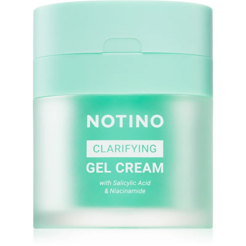 Notino Clarifying Gel Cream with Salicylic Acid and Niacinamide nežna čistilna gelasta krema s salicilno kislino in nikotinamidom 50 ml