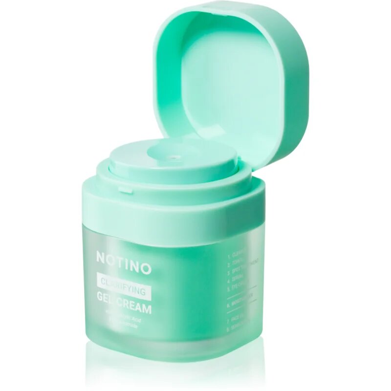 Notino Clarifying Gel Cream with Salicylic Acid and Niacinamide nežna čistilna gelasta krema s salicilno kislino in nikotinamidom 50 ml