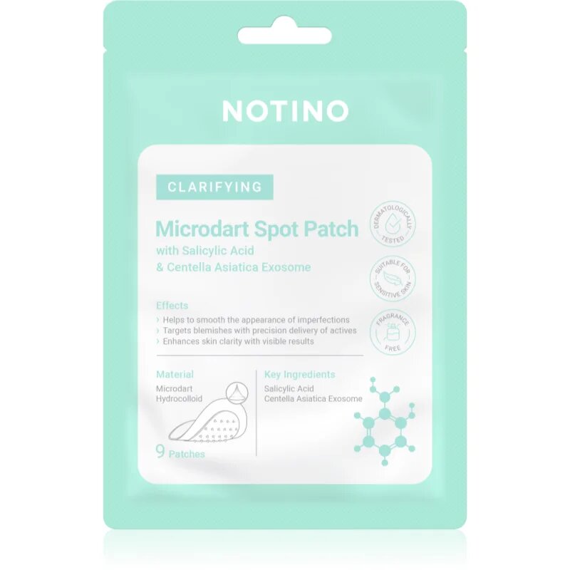 Notino Clarifying Microdart Spot Patch obliži za problematično kožo proti aknam 9 kos