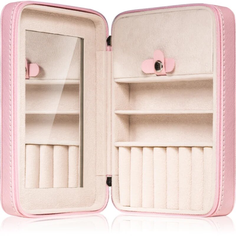 Notino Classy Collection Jewellery box škatla za nakit Pink 1 kos