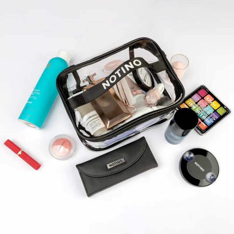 Notino Cosmetic Bags Clear Make-Up Artist Bag kozmetična torbica transparenten (M)transparentna (F)transparentno (N) 1 kos