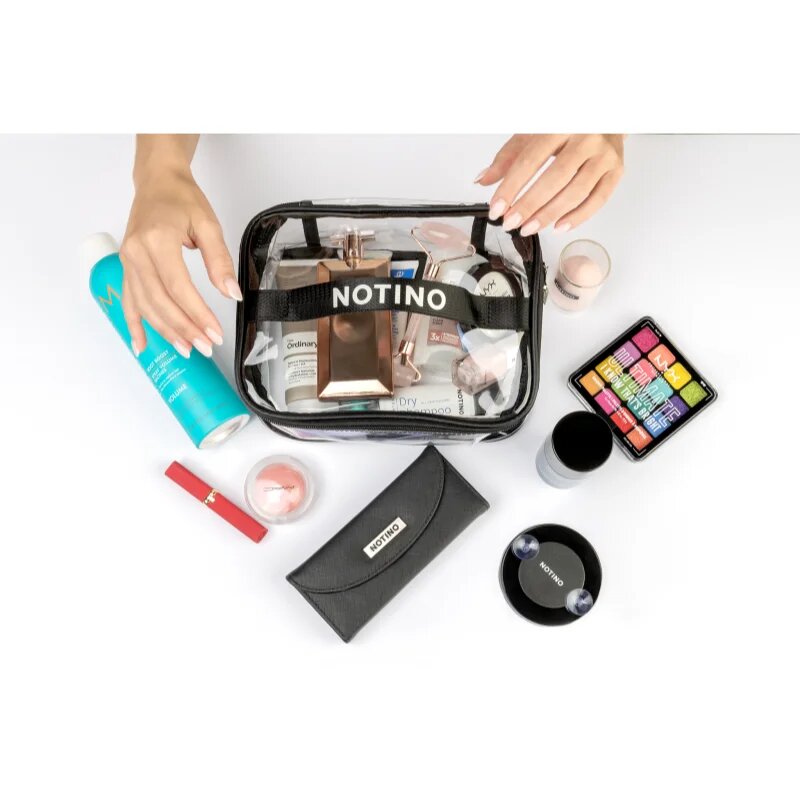 Notino Cosmetic Bags Clear Make-Up Artist Bag kozmetična torbica transparenten (M)transparentna (F)transparentno (N) 1 kos