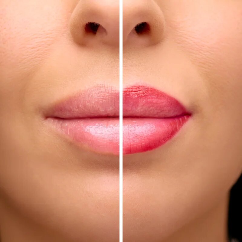 Notino Creamy Contouring Lip Pencil črtalo za ustnice 390 Scarlet Rose 1.1 g
