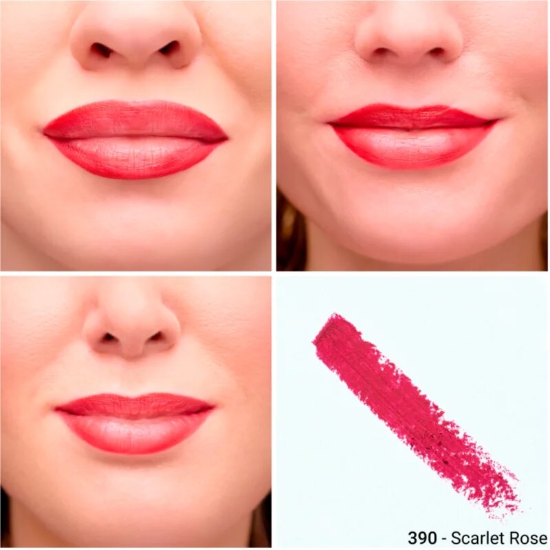 Notino Creamy Contouring Lip Pencil črtalo za ustnice 390 Scarlet Rose 1.1 g