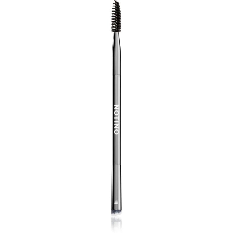 Notino Dual-End Brow & Liner Brush 453 čopič za obrvi in oči obojestranski 1 kos